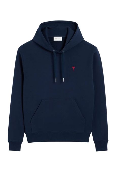 felpa adc uomo blu AMI PARIS | BFUSW235.730430